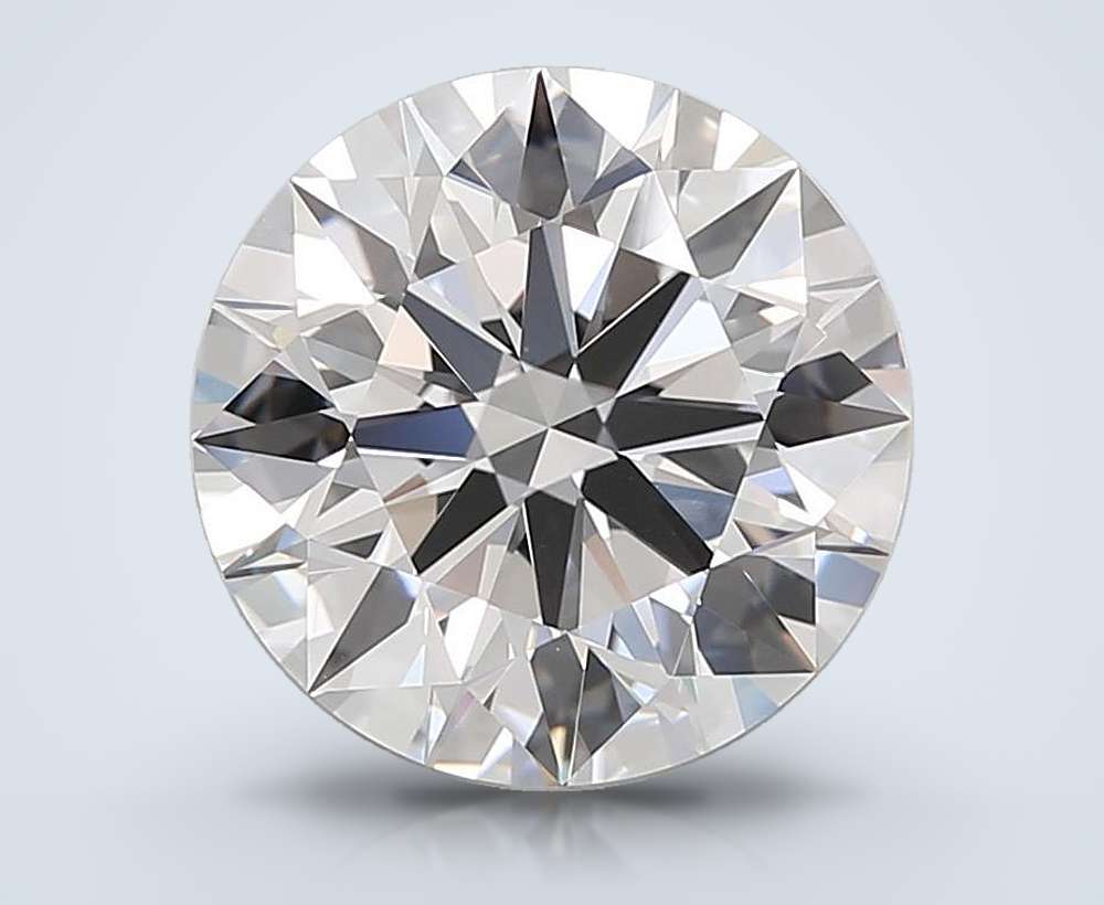 6.20 Carat Round Lab Diamond