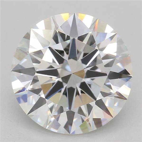 2.54ct F VVS2 Rare Carat Ideal Cut Round Lab Grown Diamond