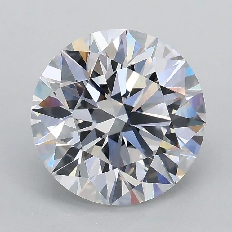 1.59ct D VVS2 Rare Carat Ideal Cut Round Lab Grown Diamond