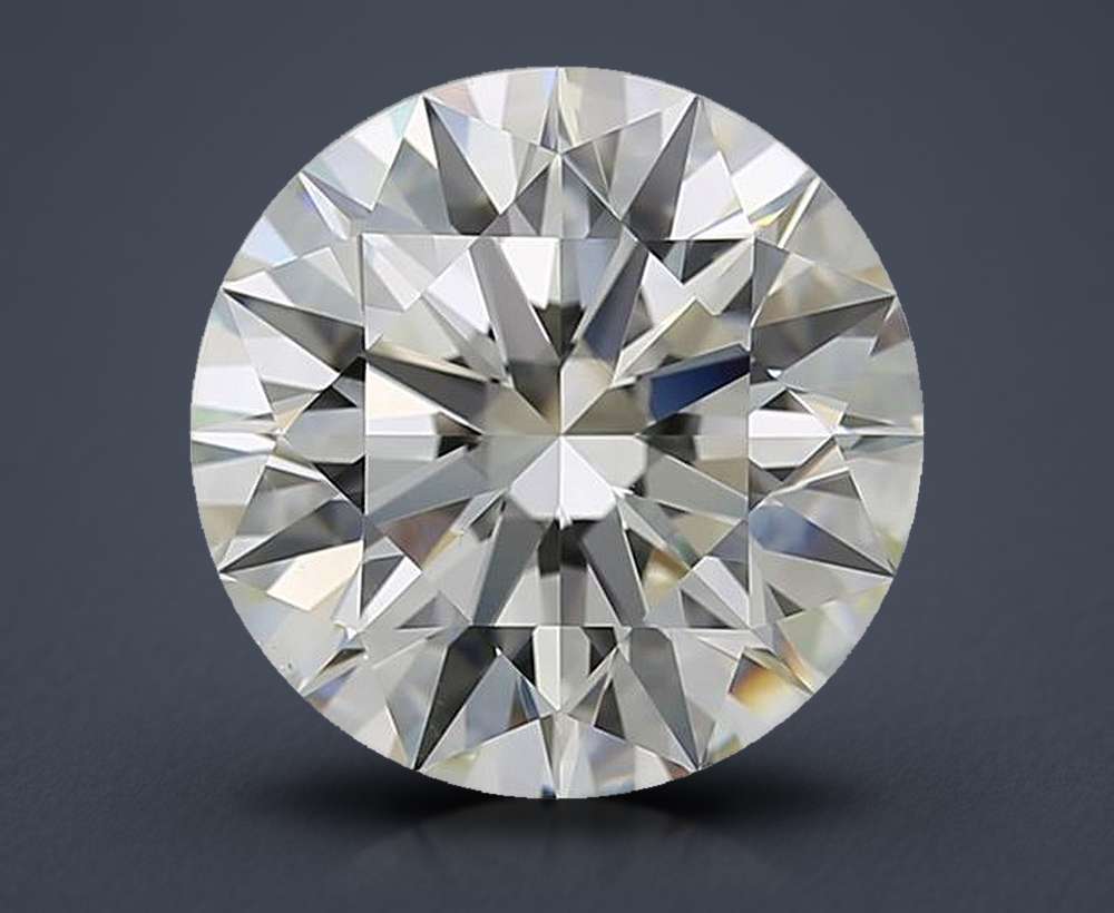 6.07 Carat Round Natural Diamond