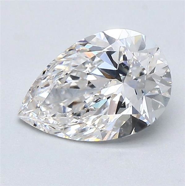 1.06ct G VVS2 Rare Carat Ideal Cut Pear Lab Grown Diamond