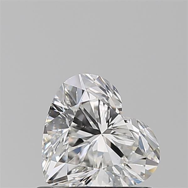 0.81ct F VS2 Rare Carat Ideal Cut Heart Diamond