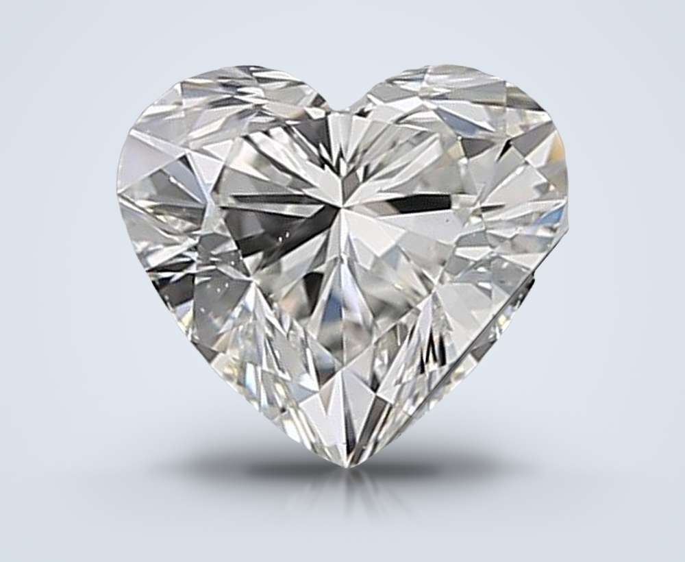 0.81 Carat Heart Natural Diamond