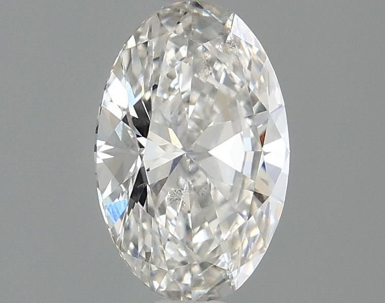 1.23ct F VS2 Rare Carat Ideal Cut Oval Lab Grown Diamond