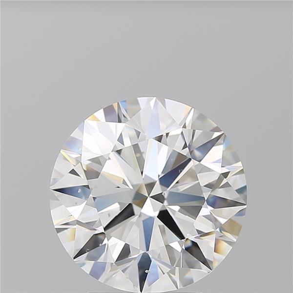 4.10ct G SI1 Rare Carat Ideal Cut Round Diamond