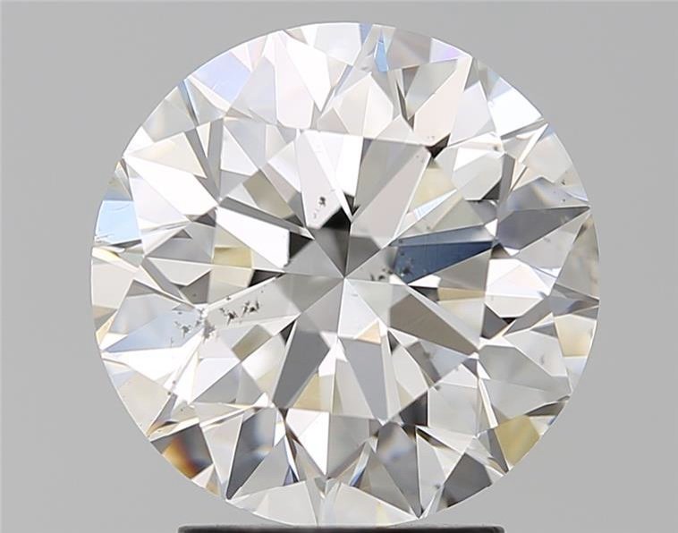 3.20ct H SI1 Rare Carat Ideal Cut Round Diamond