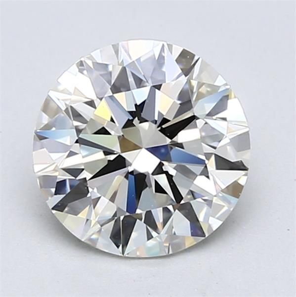 1.90ct J IF Rare Carat Ideal Cut Round Diamond