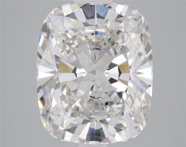 4.03ct G SI1 Rare Carat Ideal Cut Cushion Lab Grown Diamond