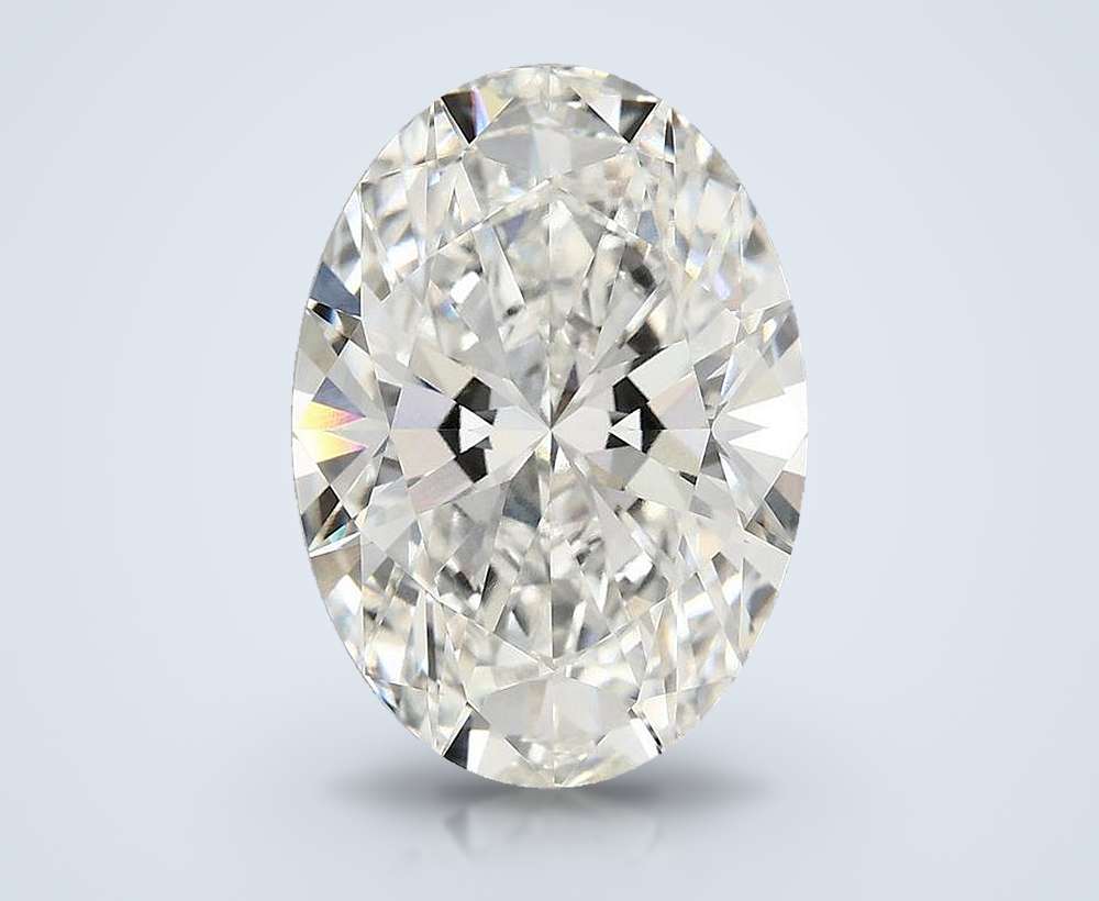 5.84 Carat Oval Lab Diamond