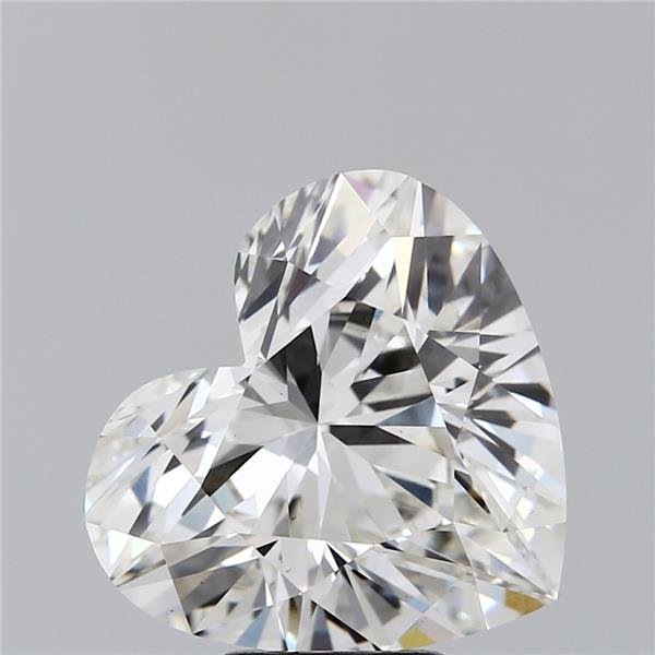 5.86ct G VS1 Rare Carat Ideal Cut Heart Lab Grown Diamond