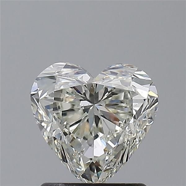 1.26ct H SI1 Rare Carat Ideal Cut Heart Diamond