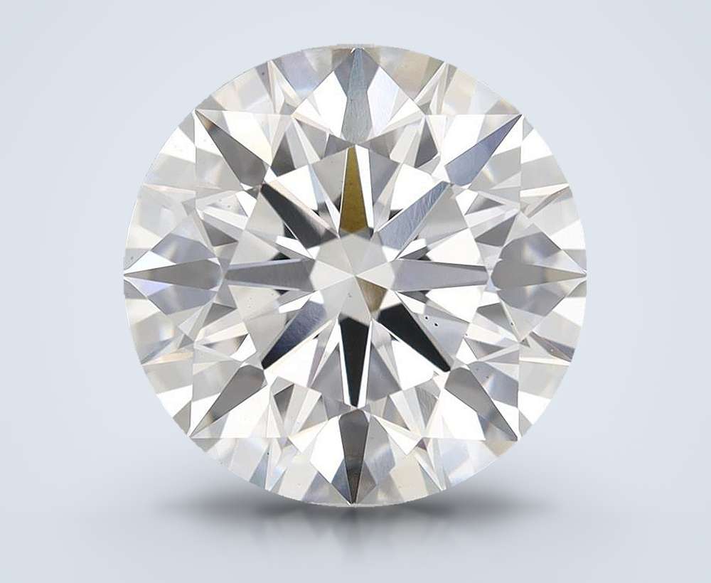 6.09 Carat Round Lab Diamond