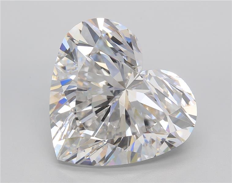 14.10ct E VVS2 Rare Carat Ideal Cut Heart Lab Grown Diamond