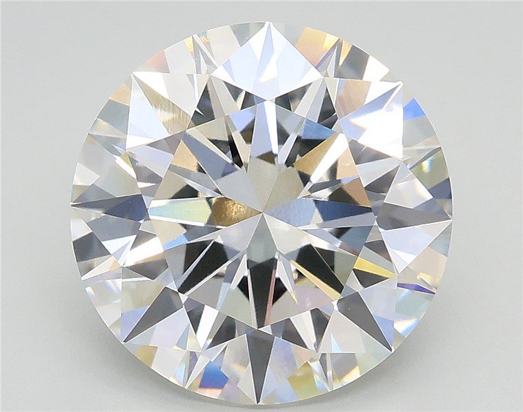 5.00ct G VVS2 Rare Carat Ideal Cut Round Lab Grown Diamond