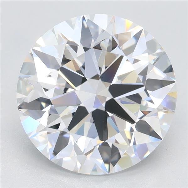 2.99ct D VVS1 Rare Carat Ideal Cut Round Lab Grown Diamond