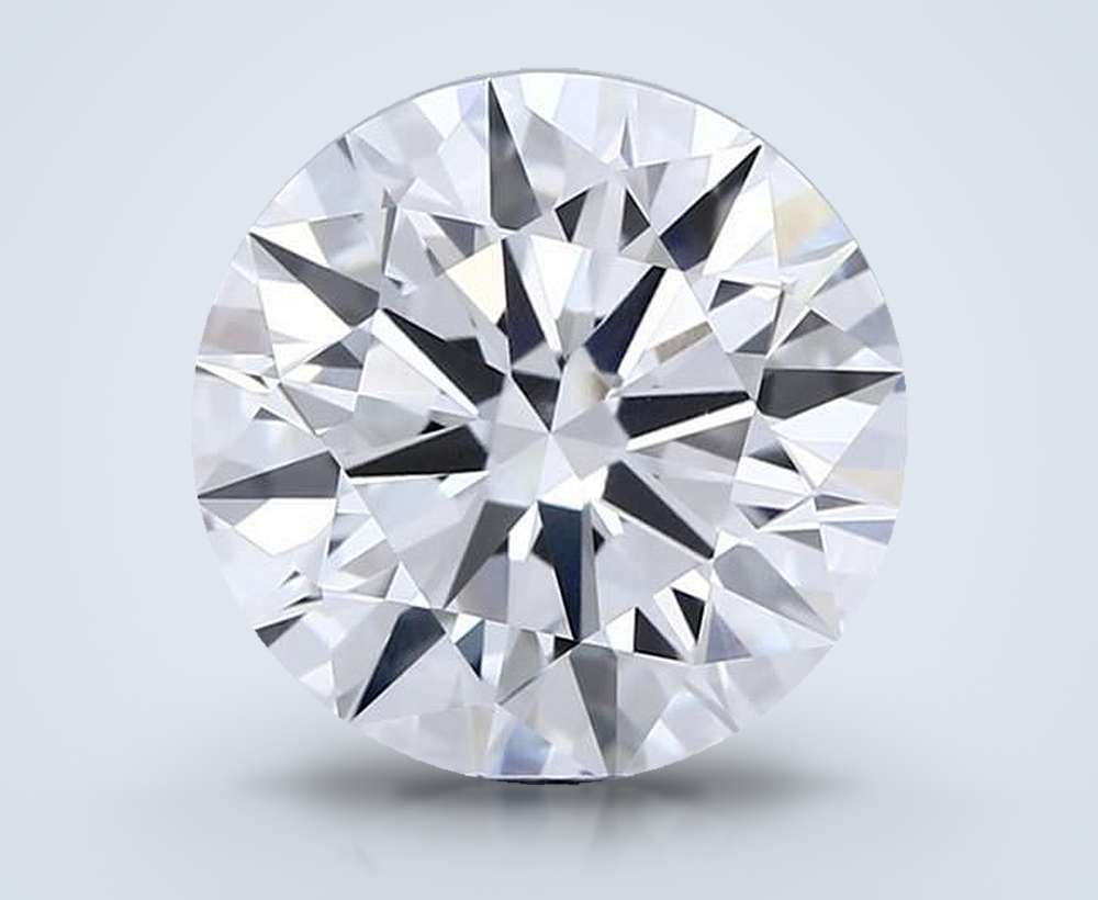 3.09 Carat Round Lab Diamond