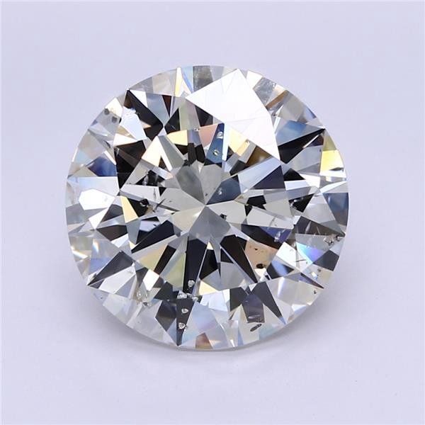 5.01ct G SI2 Excellent Cut Round Diamond