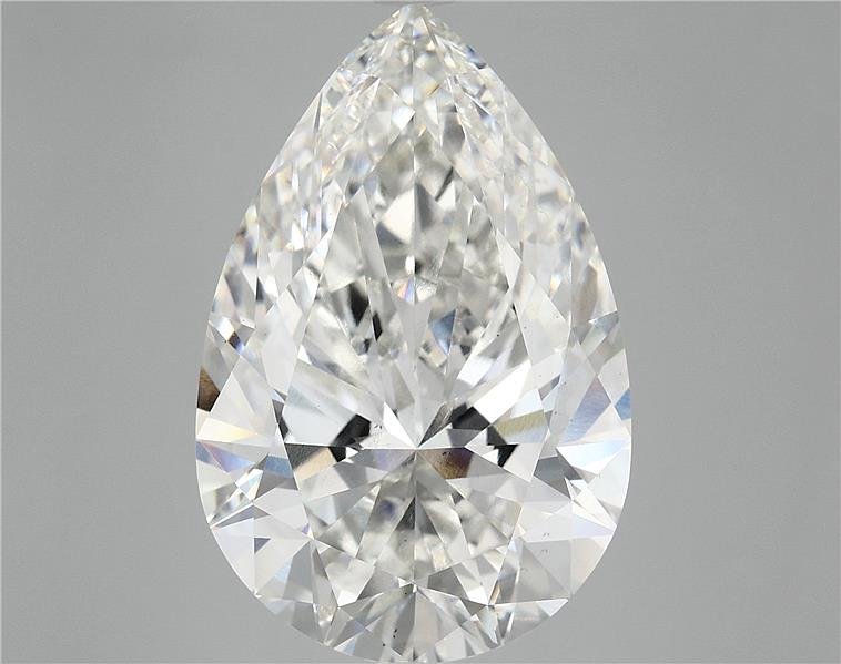 11.32ct G VS2 Rare Carat Ideal Cut Pear Lab Grown Diamond