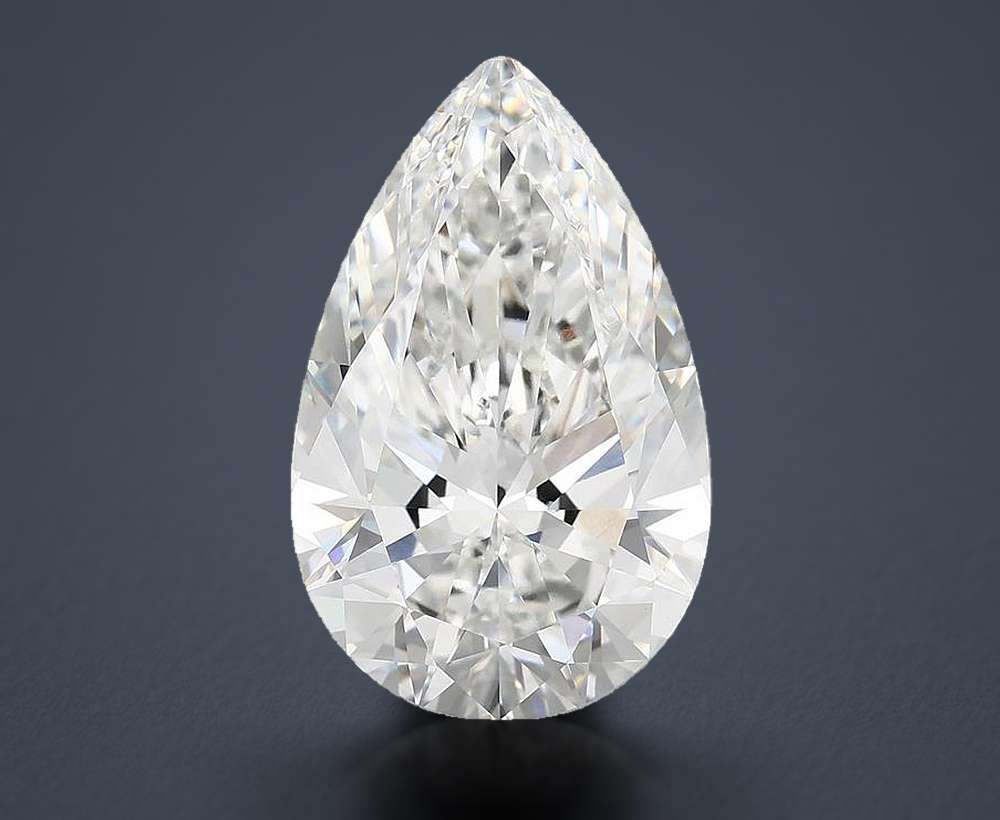 7.85 Carat Pear Lab Diamond