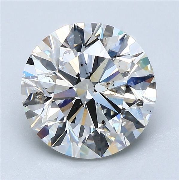 2.90ct I SI2 Excellent Cut Round Diamond