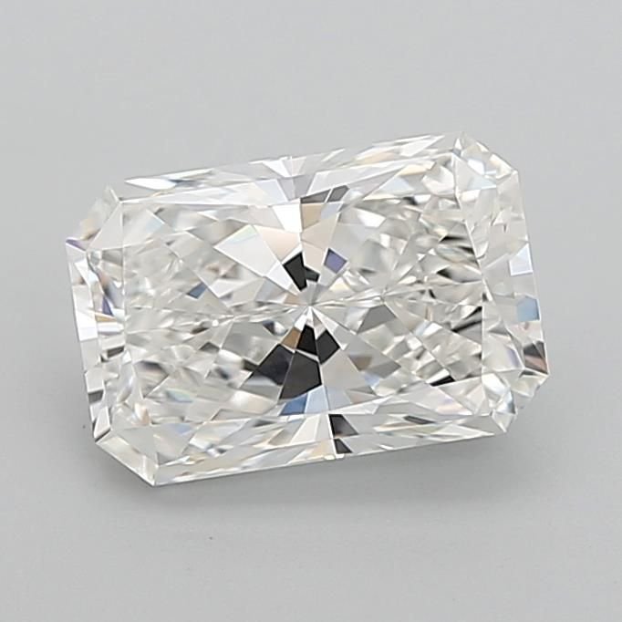 3.54ct F VVS2 Very Good Cut Radiant Lab Grown Diamond