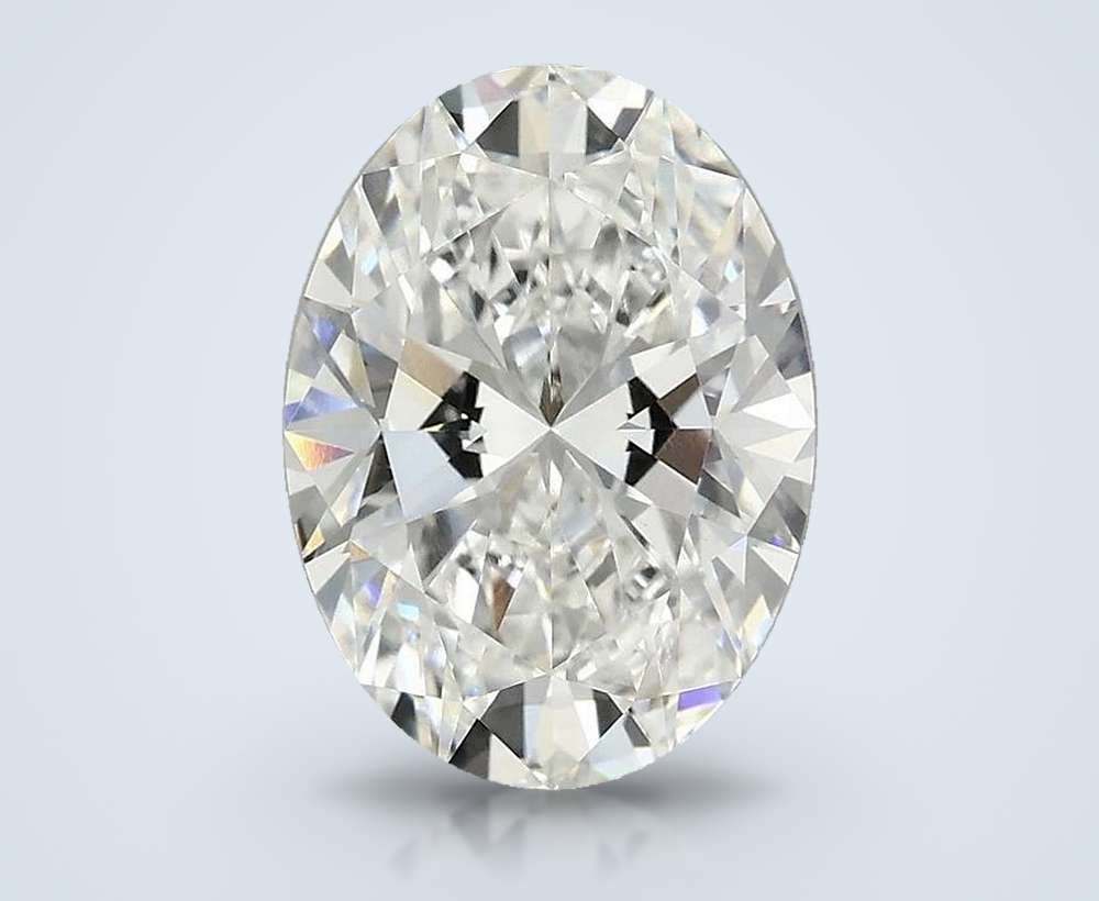 4.78 Carat Oval Lab Diamond