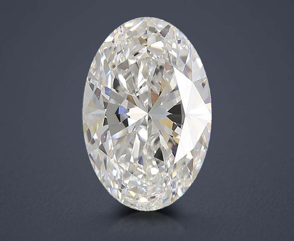 5.09 Carat Oval Lab Diamond