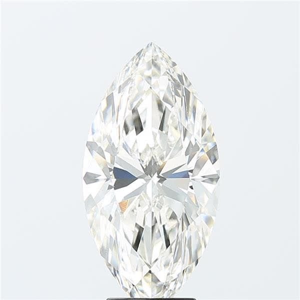 5.02ct H VS2 Rare Carat Ideal Cut Marquise Lab Grown Diamond