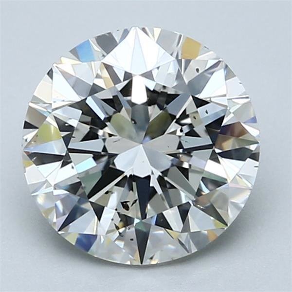 2.40ct H SI2 Rare Carat Ideal Cut Round Diamond