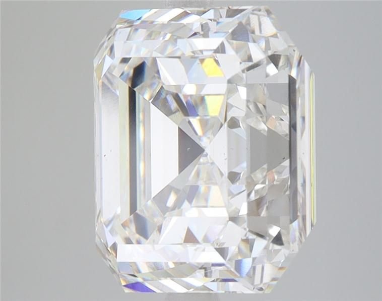 8.10ct G SI1 Rare Carat Ideal Cut Asscher Lab Grown Diamond