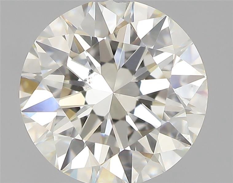 1.08ct K SI1 Rare Carat Ideal Cut Round Diamond