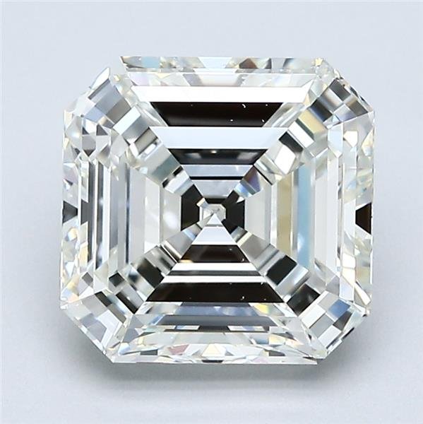 3.02ct I VS1 Very Good Cut Asscher Diamond