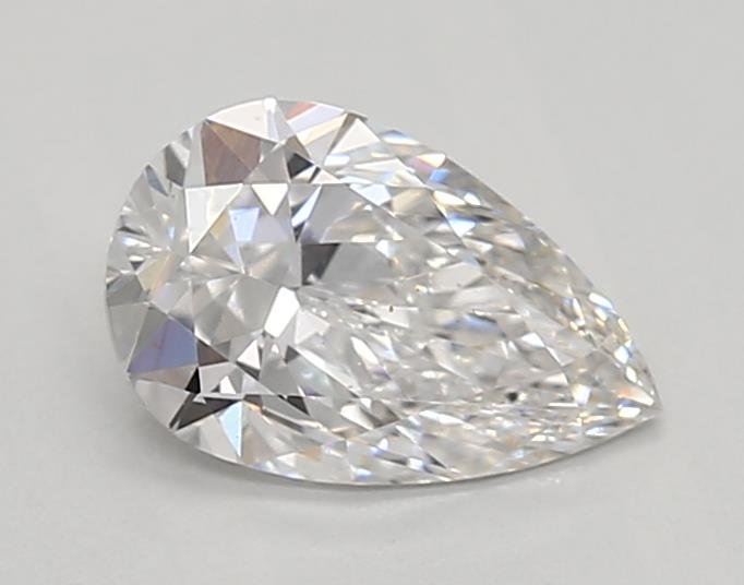 0.88ct E VS1 Rare Carat Ideal Cut Pear Lab Grown Diamond