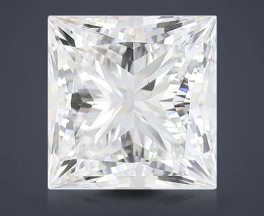 4.90 Carat Princess Lab Diamond