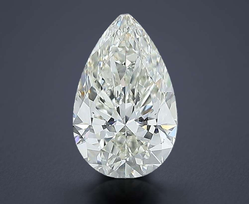 0.92 Carat Pear Natural Diamond