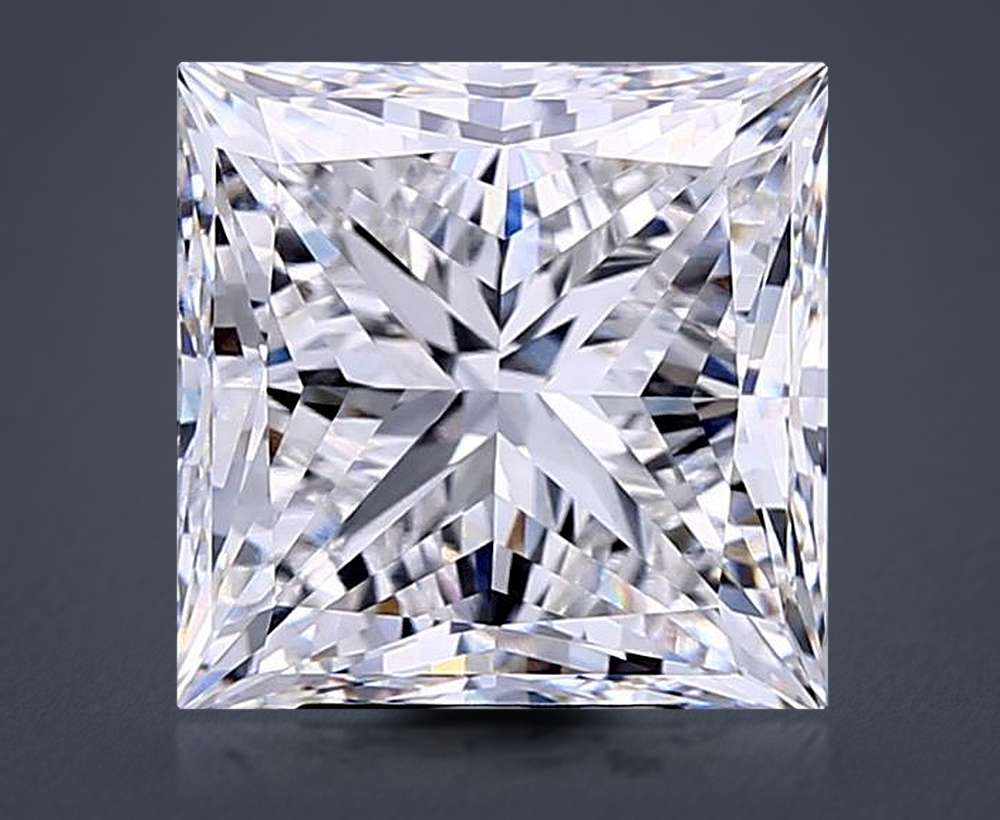 5.88 Carat Princess Lab Diamond