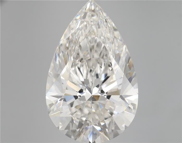 15.01ct F VS1 Rare Carat Ideal Cut Pear Lab Grown Diamond