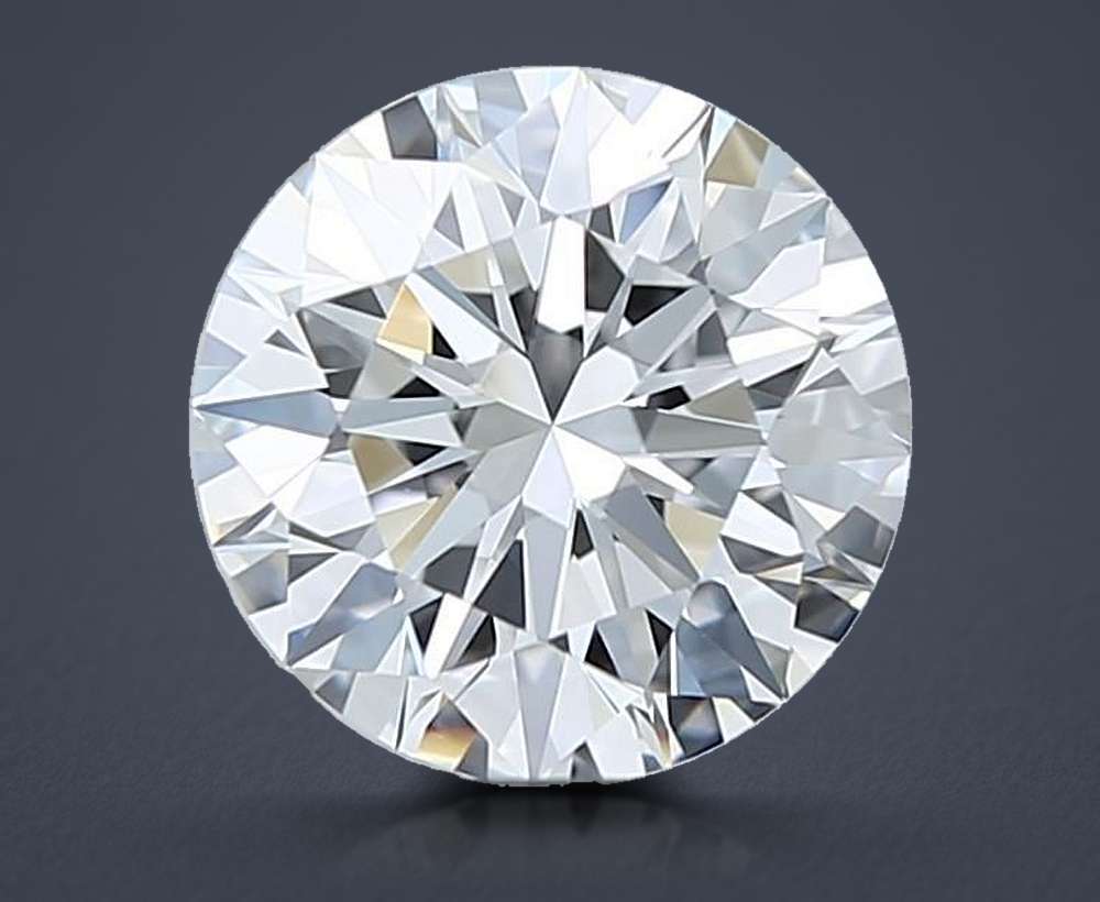 1.34 Carat Round Natural Diamond
