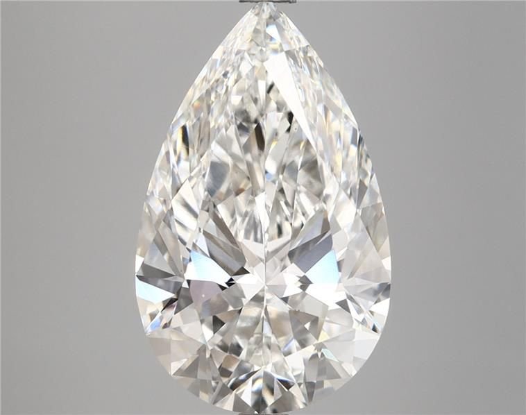 5.07 Carat Pear Lab Diamond