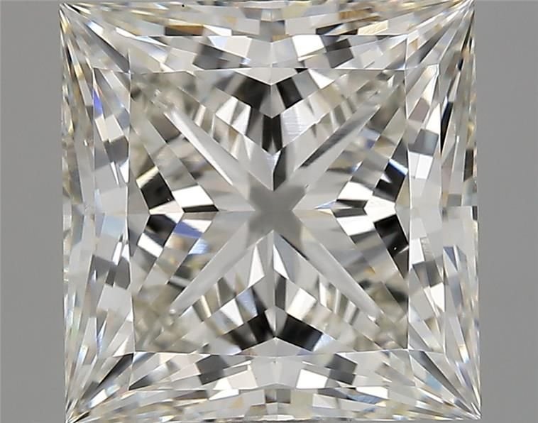 4.69ct I VS1 Rare Carat Ideal Cut Princess Lab Grown Diamond