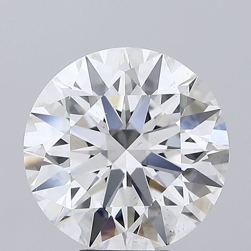 6.12ct F VS2 Rare Carat Ideal Cut Round Lab Grown Diamond