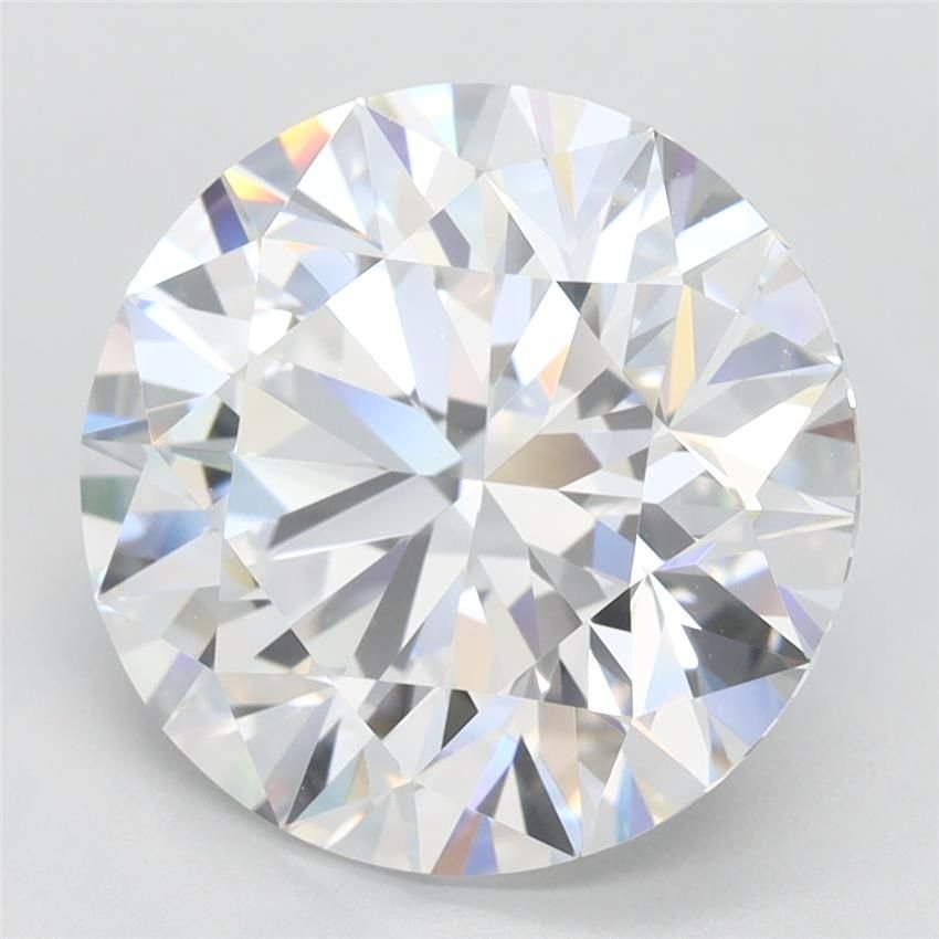 5.00ct D IF Rare Carat Ideal Cut Round Lab Grown Diamond