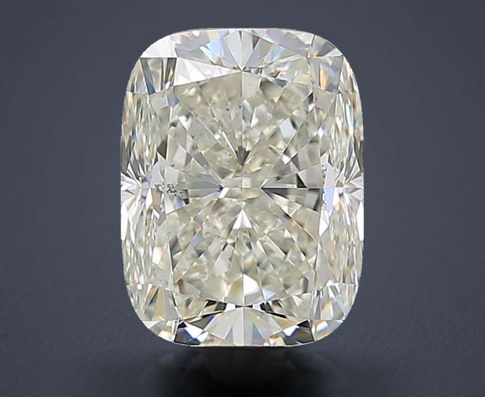 3.51 Carat Cushion Natural Diamond