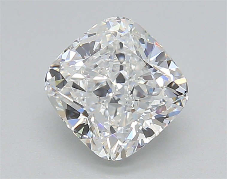 1.51ct E VVS2 Rare Carat Ideal Cut Cushion Lab Grown Diamond
