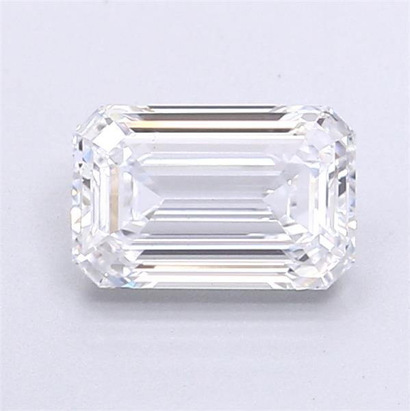 1.05ct D VS1 Rare Carat Ideal Cut Emerald Lab Grown Diamond
