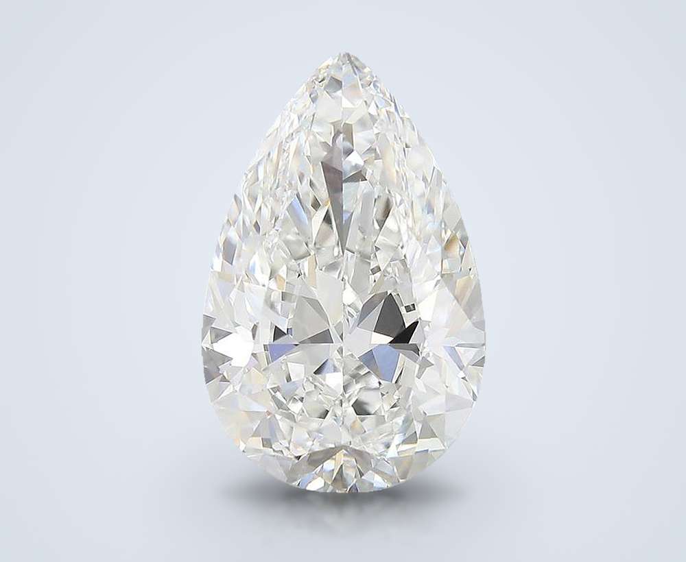 7.51 Carat Pear Lab Diamond