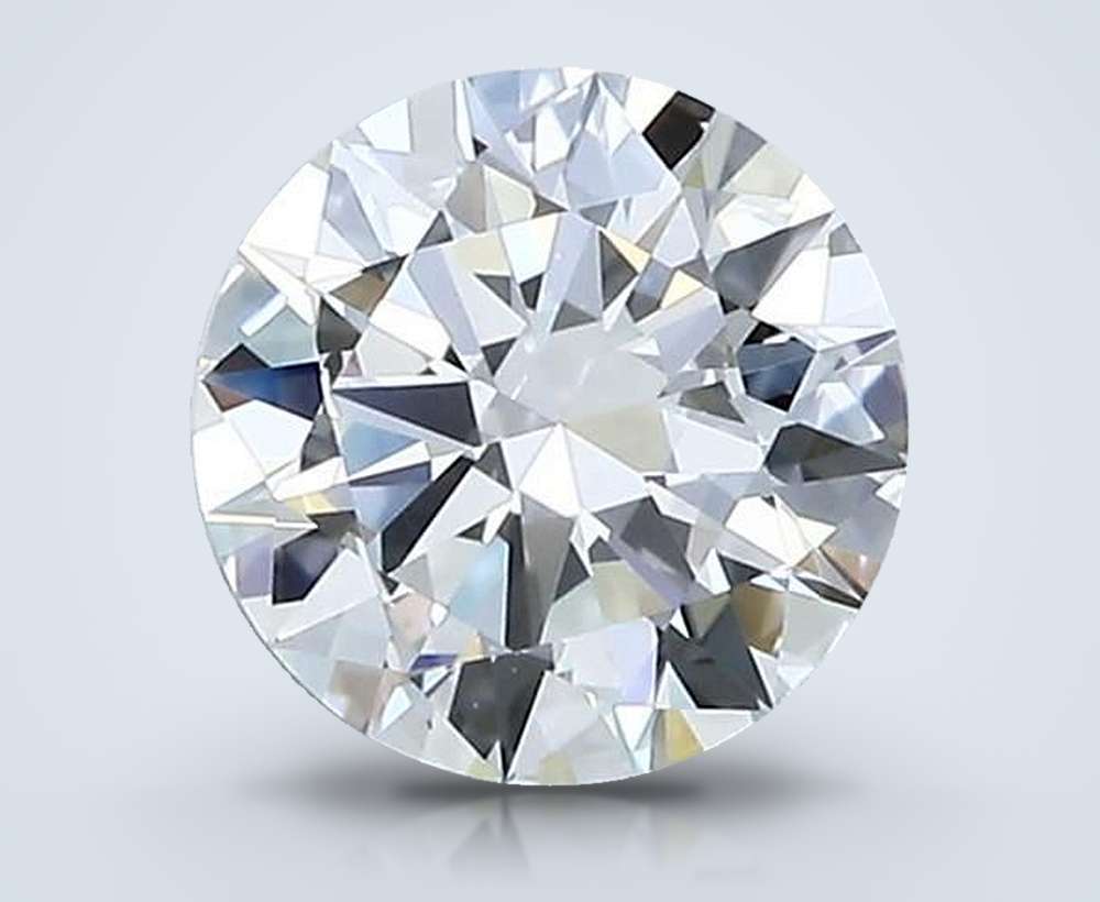0.90 Carat Round Natural Diamond