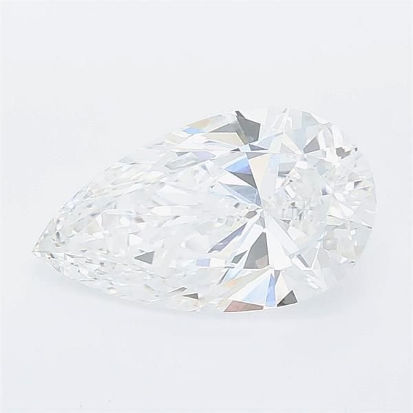 1.25ct D VS1 Rare Carat Ideal Cut Pear Lab Grown Diamond