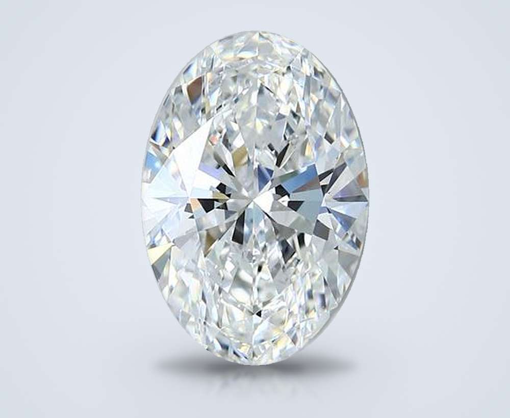 5.08 Carat Oval Natural Diamond