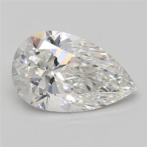 2.90 Carat Pear Lab Diamond